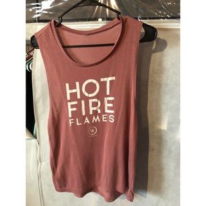 Whitney Simmons shirt. Hot Fire Flames